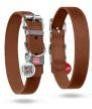 Long Lasting Leather Dog Collar for XSmall Dogs 8-11 inch Neck x 0.5 inch Wide