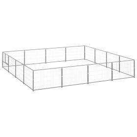 Dog Kennel Silver 172.2 ft≤ Steel