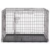 36" Pet Kennel Dog Folding Steel Crate Animal Playpen Wire Metal