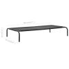 Elevated Dog Bed Black L Textilene