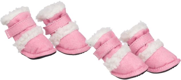 Shearling "Duggz" Pet Shoes XS - XL Sizes (size: large)