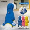 Dog Raincoat; Small to 2XL body full surrounding; waterproof poncho with tow holes in the back
