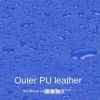Pet Raincoat for Small to 5XL dog; PU waterproof outdoor reflective dog raincoat