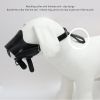 Dog Muzzle Leather, Comfort Secure Anti-Barking Muzzles For All Sizes of Dogs, Breathable And Adjustable, Allows Drinking And Panting