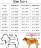 Dog Rain Poncho for XS to 3XL Dogs with Reflective Strip Hoodie; Rain Poncho Jacket for Dogs