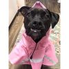 Dog Rain Poncho for XS to 3XL Dogs with Reflective Strip Hoodie; Rain Poncho Jacket for Dogs